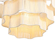 Load image into Gallery viewer, Farmhouze Light - Boho Bleached String Tiered Round Lantern Pendant Light - Chandelier - White -