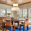 Load image into Gallery viewer, Farmhouze Light - Boho Farmhouse 2 - Tier White Paper Lantern Pendant Light - Chandelier - Wide Bottom -