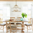 Load image into Gallery viewer, Farmhouze Light-Brass 6-Light Textured Glass Drum Lantern Pendant-Chandelier-Brass-
