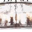 Load image into Gallery viewer, Farmhouze Light - Brass 6 - Light Textured Glass Drum Lantern Pendant - Chandelier - Oil - Rubbed Bronze -
