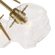 Load image into Gallery viewer, Farmhouze Light - Brass 9 - Light Ice Glass Shade Sputnik Ceiling Light - Ceiling Light - 9 - Light - Brass