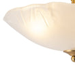 Load image into Gallery viewer, Farmhouze Light - Classic 3 - Light Round Glass Saucer Semi Flush Mount - Ceiling Light - Frosted Glass -