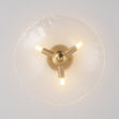 Load image into Gallery viewer, Farmhouze Light - Classic 3 - Light Round Glass Saucer Semi Flush Mount - Ceiling Light - Frosted Glass -