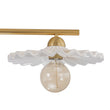 Load image into Gallery viewer, Farmhouze Light-Classic Ceramic Brass 3-Light Kitchen Island Pendant Chandelier-Chandelier-3-Light-
