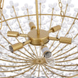 Load image into Gallery viewer, Farmhouze Light - Classic Luxury Crystal Flower Gold Basin Chandelier - Chandelier - Brass -