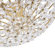 Load image into Gallery viewer, Farmhouze Light - Classic Luxury Crystal Flower Gold Basin Chandelier - Chandelier - Brass -