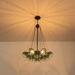 Load image into Gallery viewer, Farmhouze Light - Cluster Colored Tinted Glass Globe Bubble Chandelier - Chandelier - Gray -