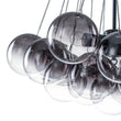 Load image into Gallery viewer, Farmhouze Light - Cluster Colored Tinted Glass Globe Bubble Chandelier - Chandelier - Gray -