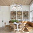 Load image into Gallery viewer, Farmhouze Light - Contemporary Clear Rainbow Glass Cluster Bubble Ceiling Light - Ceiling Light - White -
