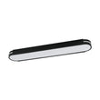 Load image into Gallery viewer, Farmhouze Light - Contemporary Matte Black Oval Dimmable LED Ceiling Light - Ceiling Light - 3000K Warm White -