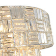 Load image into Gallery viewer, Farmhouze Light - Contemporary Radiant crystal 3 - Tier Drum Cage Chandelier - Chandelier - 24 in -
