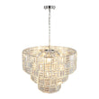 Load image into Gallery viewer, Farmhouze Light - Contemporary Radiant crystal 3 - Tier Drum Cage Chandelier - Chandelier - 24 in -