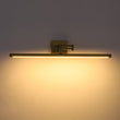 Load image into Gallery viewer, Farmhouze Light - Dimmable LED Adjustable Linear Tube Vanity Wall Lamp - Wall Sconce - Brass -