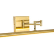 Load image into Gallery viewer, Farmhouze Light - Dimmable LED Adjustable Linear Tube Vanity Wall Lamp - Wall Sconce - Brass -