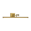 Load image into Gallery viewer, Farmhouze Light - Dimmable LED Adjustable Linear Tube Vanity Wall Lamp - Wall Sconce - Brass -