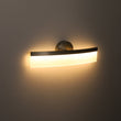 Load image into Gallery viewer, Farmhouze Light - Dimmable LED Curved Bathroom Vanity Wall Sconce - Wall Sconce - Nickel -