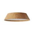 Load image into Gallery viewer, Farmhouze Light - Dimmable LED Rustic Wood Grain Round Ceiling Light - Ceiling Light - Oak -