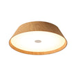 Load image into Gallery viewer, Farmhouze Light - Dimmable LED Rustic Wood Grain Round Ceiling Light - Ceiling Light - Oak -