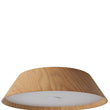 Load image into Gallery viewer, Farmhouze Light - Dimmable LED Rustic Wood Grain Round Ceiling Light - Ceiling Light - Oak -