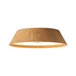 Load image into Gallery viewer, Farmhouze Light - Dimmable LED Rustic Wood Grain Round Ceiling Light - Ceiling Light - Oak -