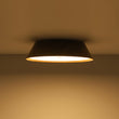 Load image into Gallery viewer, Farmhouze Light - Dimmable LED Rustic Wood Grain Round Ceiling Light - Ceiling Light - Walnut -