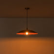 Load image into Gallery viewer, Farmhouze Light - Distressed Copper 1 - Light Oversized Iron Flat Dome Pendant - Chandelier - 23.6 in -