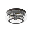 Load image into Gallery viewer, Farmhouze Light - Farmhouse 3 - Light Clear Ribbed Glass Round Ceiling Light - Ceiling Light - Oil - Rubbed Bronze -