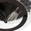 Load image into Gallery viewer, Farmhouze Light - Farmhouse 3 - Light Clear Ribbed Glass Round Ceiling Light - Ceiling Light - Oil - Rubbed Bronze -