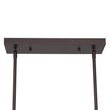 Load image into Gallery viewer, Farmhouze Light - Farmhouse 6 - Light Rectangle Kitchen Island Linear Chandelier - Chandelier - Black -