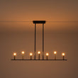 Load image into Gallery viewer, Farmhouze Light - Farmhouse 7 - Light Linear Candle Kitchen Island Pendant - Chandelier - 7 Bulbs -