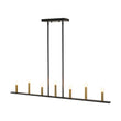 Load image into Gallery viewer, Farmhouze Light - Farmhouse 7 - Light Linear Candle Kitchen Island Pendant - Chandelier - 7 Bulbs -