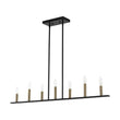 Load image into Gallery viewer, Farmhouze Light - Farmhouse 7 - Light Linear Candle Kitchen Island Pendant - Chandelier - 7 Bulbs -