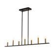 Load image into Gallery viewer, Farmhouze Light - Farmhouse 7 - Light Linear Candle Kitchen Island Pendant - Chandelier - 7 Bulbs -