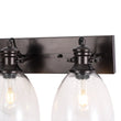 Load image into Gallery viewer, Farmhouze Light - Farmhouse Dual Mount Seeded Glass Linear Ceiling Light - Ceiling Light - Oil - Rubbed Bronze -