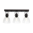 Load image into Gallery viewer, Farmhouze Light - Farmhouse Dual Mount Seeded Glass Linear Ceiling Light - Ceiling Light - Oil - Rubbed Bronze -