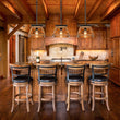 Load image into Gallery viewer, Farmhouze Light - Farmhouse Hanging Lantern Single Pendant Light - Pendant - Brown -