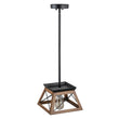 Load image into Gallery viewer, Farmhouze Light - Farmhouse Hanging Lantern Single Pendant Light - Pendant - White -