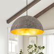 Load image into Gallery viewer, Farmhouze Light - Farmhouse Industrial Oversized Iron Dome Pendant - Chandelier - Distressed Gray - 15 in. (Back Order)
