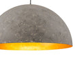 Load image into Gallery viewer, Farmhouze Light - Farmhouse Industrial Oversized Iron Dome Pendant - Chandelier - Distressed Gray - 15 in. (Back Order)