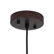 Load image into Gallery viewer, Farmhouze Light - Farmhouse Industrial Oversized Iron Dome Pendant - Chandelier - Red Rusty - 23 in.