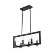 Load image into Gallery viewer, Farmhouze Light - Farmhouse Rectangle Kitchen Island Linear Chandelier - Chandelier - Metal - Only -