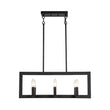 Load image into Gallery viewer, Farmhouze Light - Farmhouse Rectangle Kitchen Island Linear Chandelier - Chandelier - Metal - Only -