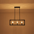 Load image into Gallery viewer, Farmhouze Light - Farmhouse Rectangle Kitchen Island Linear Chandelier - Chandelier - Metal - Only -