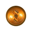 Load image into Gallery viewer, Farmhouze Light - Farmhouse Round Seeded Glass Flush Mount Light - Ceiling Light - Brass -
