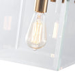 Load image into Gallery viewer, Farmhouze Light - Farmhouse Simple 1 - Light Square Glass Lantern Pendant - Pendant - 1 - Light -