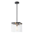 Load image into Gallery viewer, Farmhouze Light - Farmhouse Simple 1 - Light Square Glass Lantern Pendant - Pendant - 1 - Light -