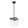 Load image into Gallery viewer, Farmhouze Light - Farmhouse Simple 1 - Light Square Glass Lantern Pendant - Pendant - 1 - Light -