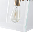 Load image into Gallery viewer, Farmhouze Light - Farmhouse Simple 1 - Light Square Glass Lantern Pendant - Pendant - 1 - Light -