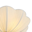 Load image into Gallery viewer, Farmhouze Light - Farmhouse White Fabric Round Scalloped Ceiling Light - Ceiling Light - Ivory (Back Order) -
