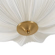 Load image into Gallery viewer, Farmhouze Light - Farmhouse White Fabric Round Scalloped Ceiling Light - Ceiling Light - Ivory (Back Order) -
